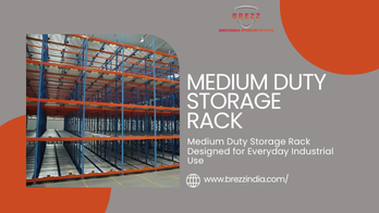 Medium Duty Storage Rack with High Load Capacity